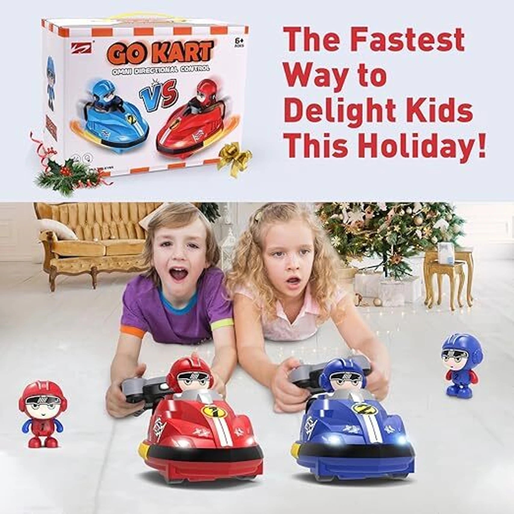 RC Bumper Car Toy Set for Kids