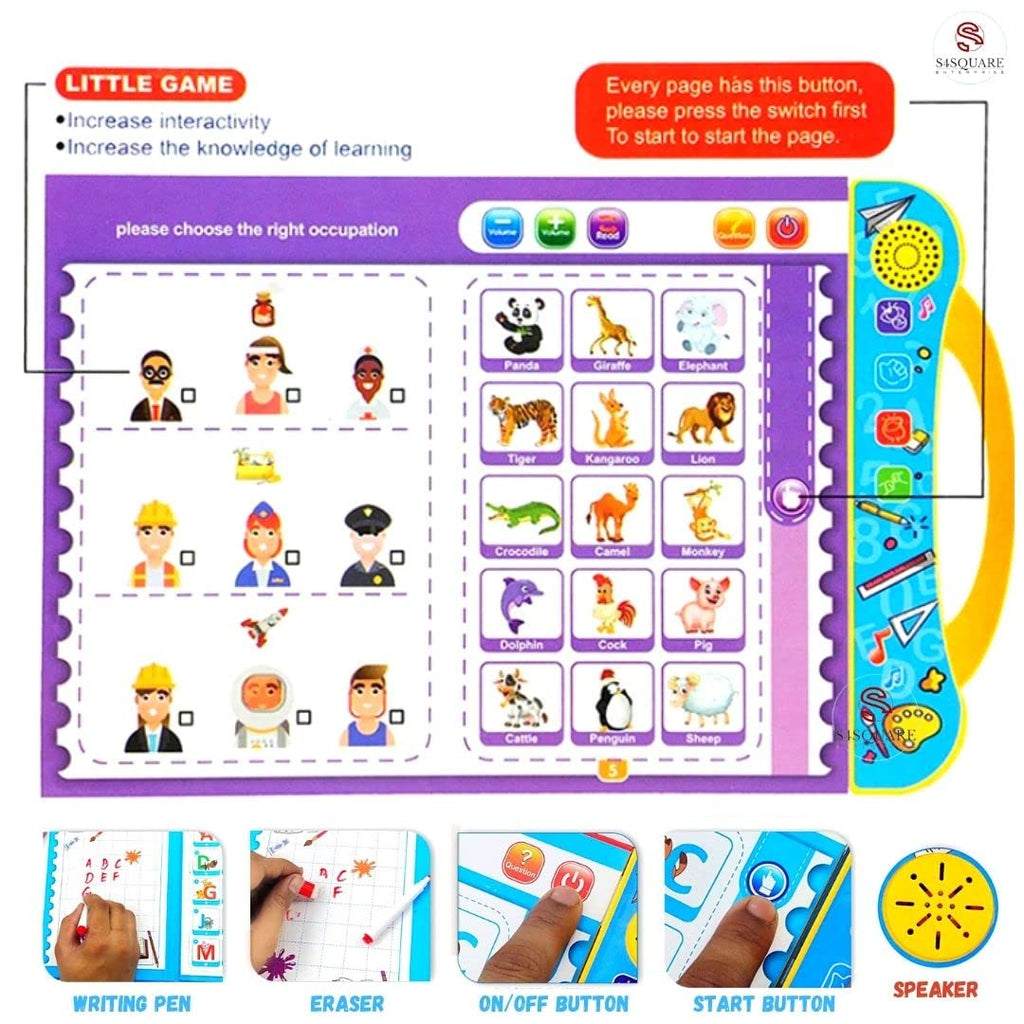 Interactive Intelligence Learning Book for Kids