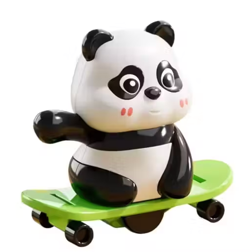 Panda Skateboard Toy for Kids
