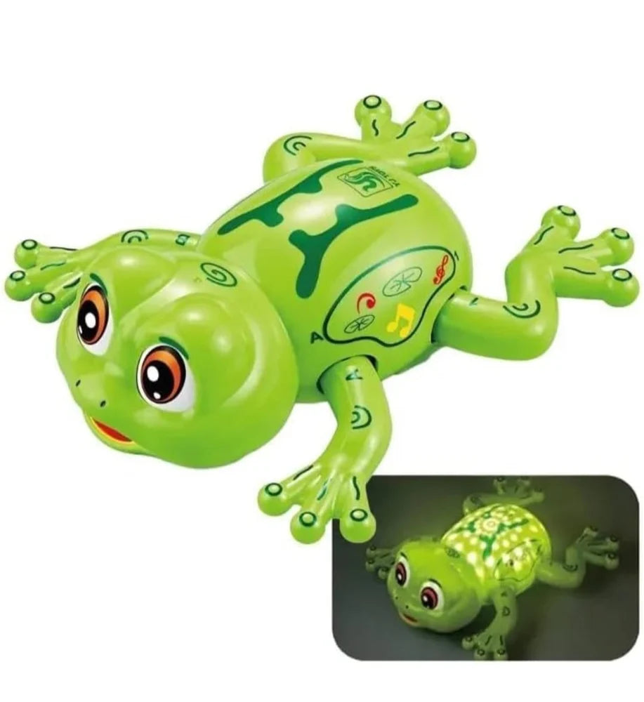 Frog  Crawling & Interactive Toy with Lights