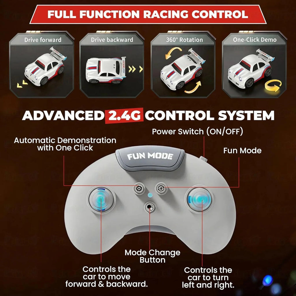 Mini RC Intelligent Sensor Stunt Car
