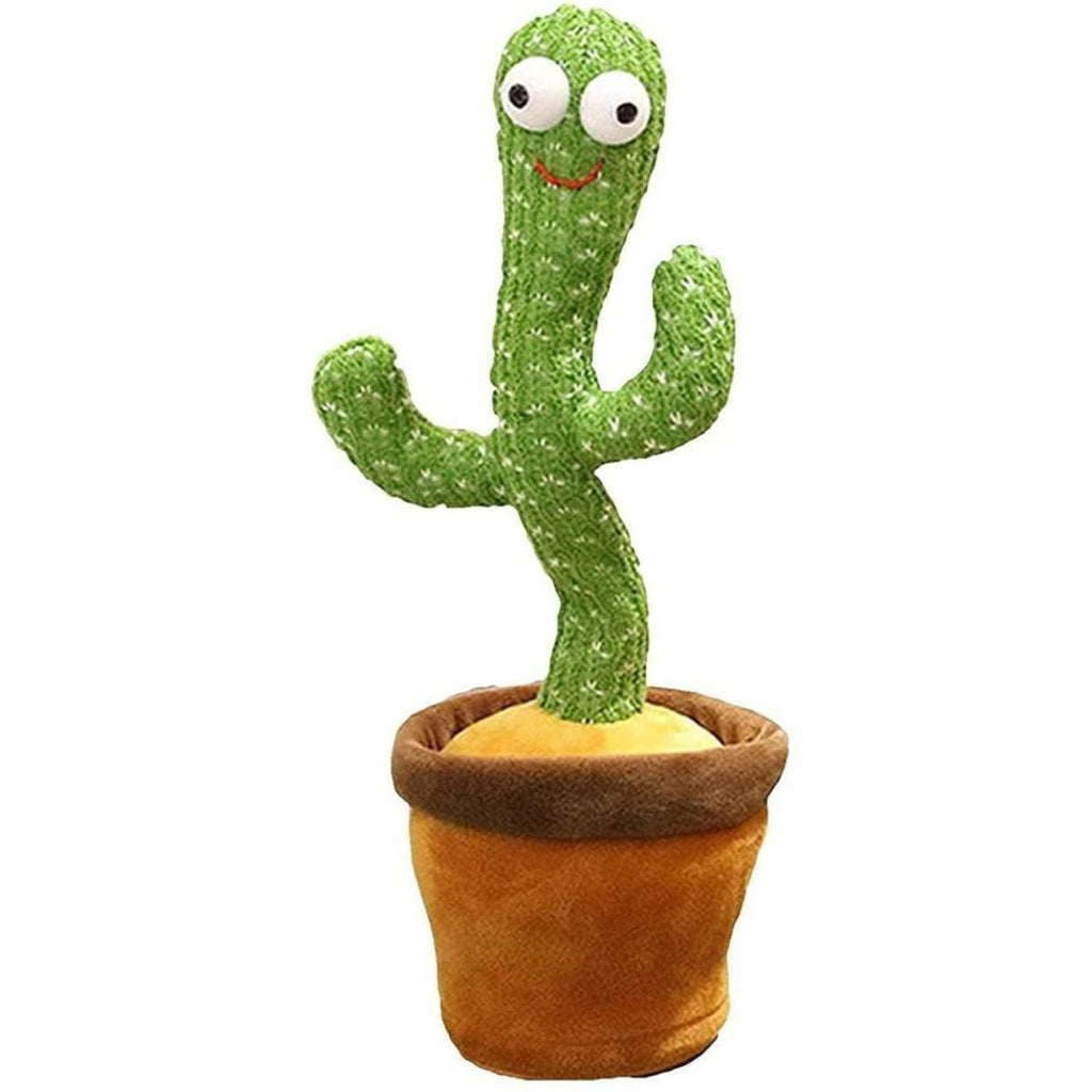 Talking Dancing Cactus Toy with Voice Repeat & Music
