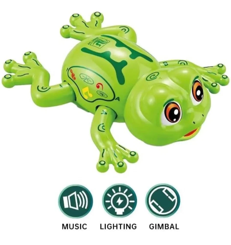 Frog  Crawling & Interactive Toy with Lights